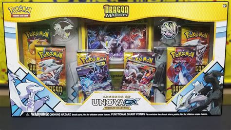 Pokemon Dragon Majesty Unova Gx Premium Collection Box Opening Youtube