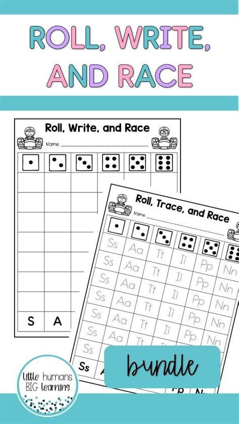Roll And Write Activity Bundle For Pre K Tk And Kindergarten Video
