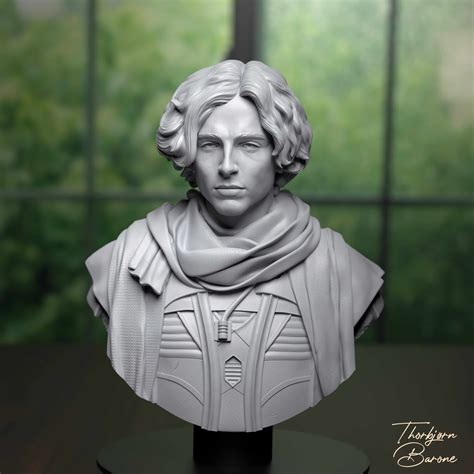 Paul Atreides Timothée Chalamet Portrait Zbrushcentral