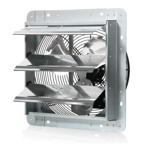 Buy Jpower 12 Inch Exhaust Fan Wall Edautomatic Aluminum Shuttervent