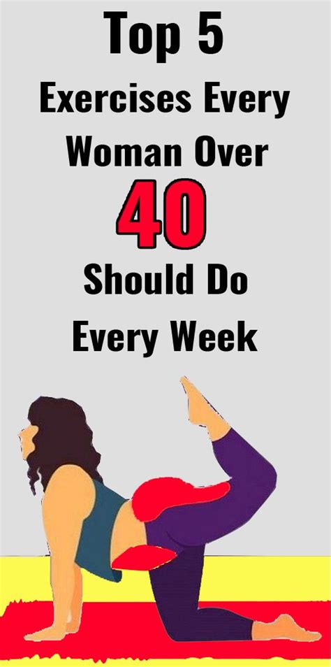 Top 5 Exercises Every Woman Over 40 Should Do Every Week With Images