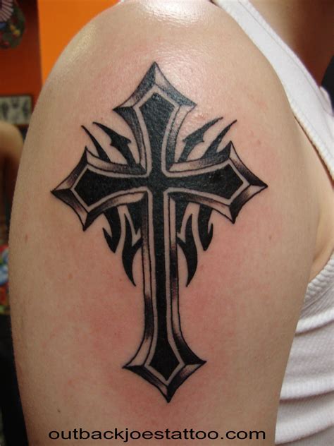 Download Free Arm Tribal Cross Tattoos Pin Tribal Cross Tattoos
