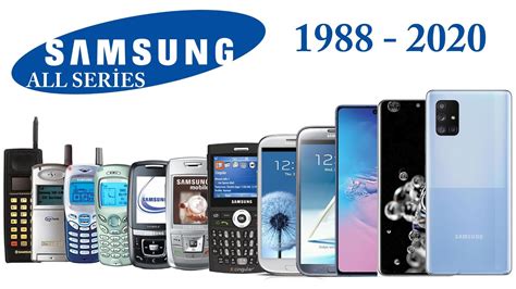 All Samsung Phones Evolution And Features 1988 2022 Full Shorts