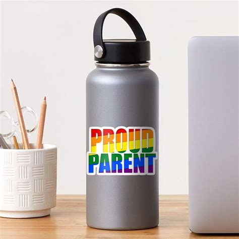 Proud Parent Sticker For Sale By Purplespekter Redbubble