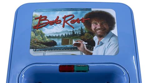 Uncanny Brands Bob Ross Grilled Cheese Maker Hobby Lobby Exclusive Happy Little Trees