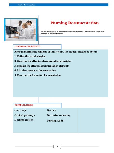 Nursing Documentation Pdf Medical Record Nursing