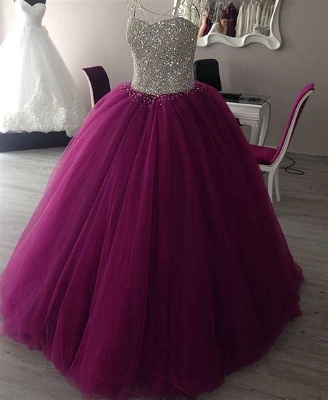 Prom Dress Ball Gown Purple Princess Ball Gowns Sweet 16 Dresses