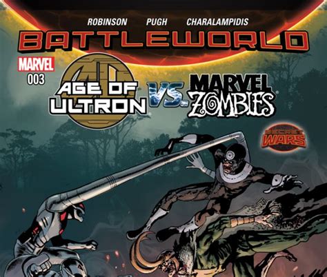 Age Of Ultron Vs Zombies 2015 3 Comic Issues Marvel