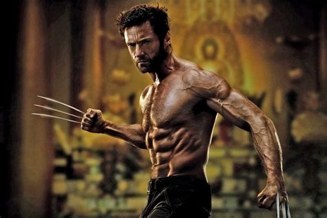 Hugh Jackman Wolverine Ripped Muscle Workout Six Pack Train Natural