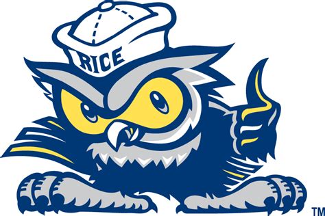 Rice Owls Logo Mascot Logo Ncaa Division I N R Ncaa N R Chris