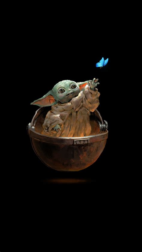 The Child Baby Yoda Background Wallpapers
