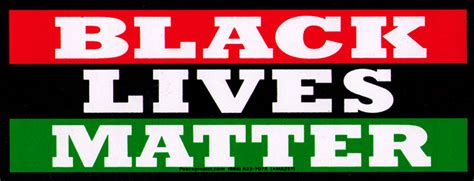 Black Lives Matter Small Bumper Sticker Decal Or Magnet Peace Resource Project