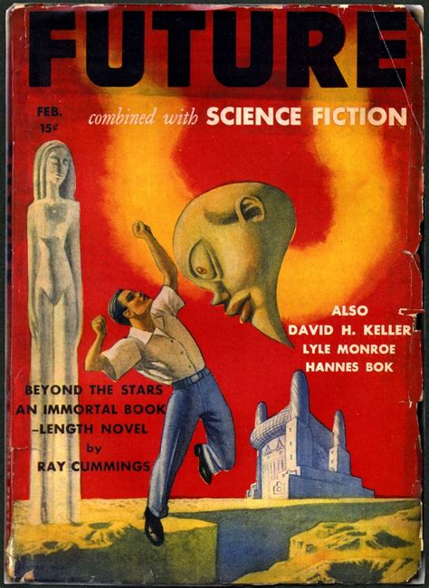 Future Combined With Science Fiction Feb 1941 Cover By Hannes Bok