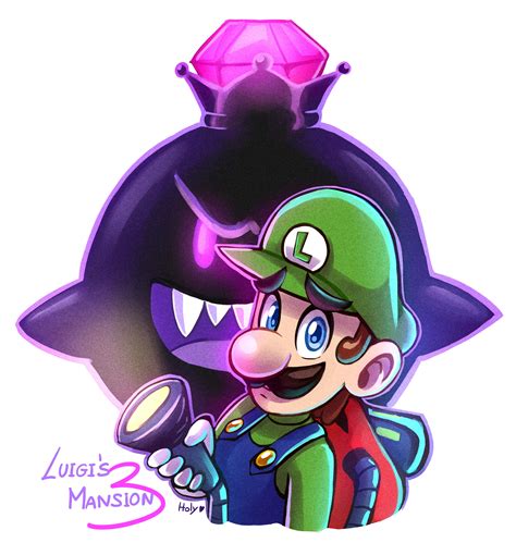 Luigi Mansion Drawing