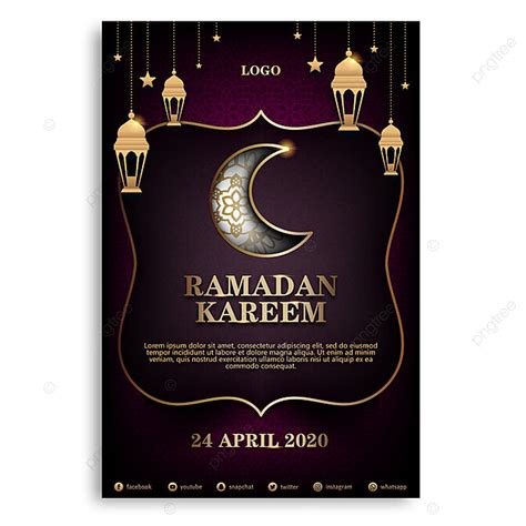 Islamic Ramadan Festival Poster Design Template Template Download On