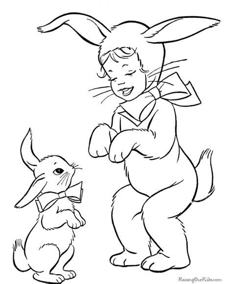 fun halloween coloring pages bunny