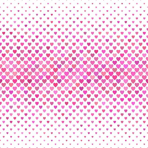 Pink Heart Pattern Background Valentines Day Vector Ai Eps Uidownload