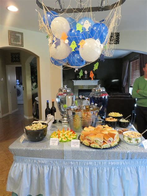 Womensartandcraft #birthday #walldecor from this video, you will get an idea about how to decorate a party for birthday, baby. A Fishing Themed Birthday Party... "The Big ONE"