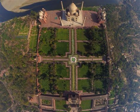Taj Mahal Garden Layout