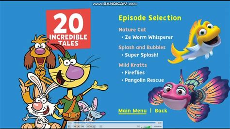 Pbs Kids 20 Incredible Tales Disc 2 2018 Dvd Menu Walkthrough Youtube