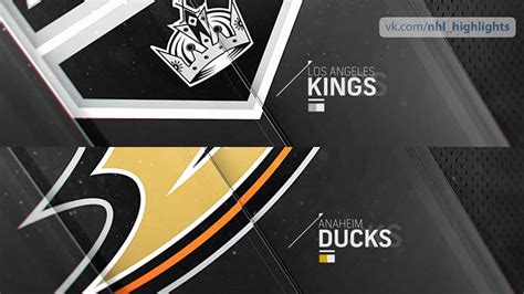 Los Angeles Kings Vs Anaheim Ducks Dec Highlights Hd Youtube