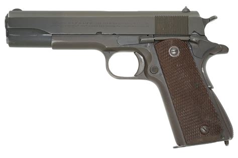 Colt M1911a1 45acp Sn862378 Mfg1943 Commercialmilitary Old Colt