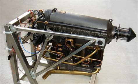 4 Cylinder Inline Gipsy Major 13 Scale Model Engine By Re Flickr
