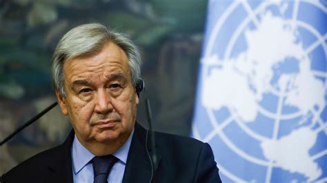 Un Security Council Recommends António Guterres For A Second Term