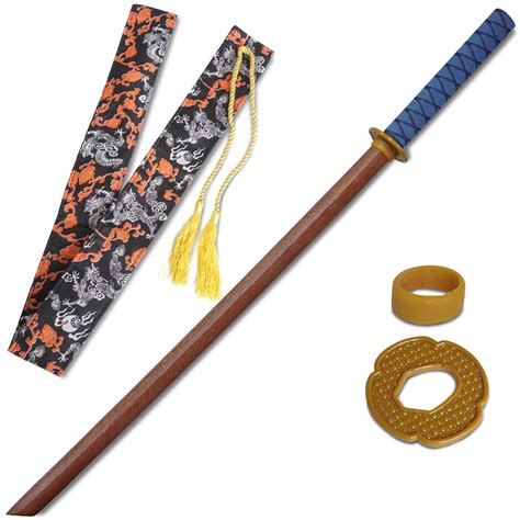 Buy Kendo Iaido Wooden Toy Cosplay Katanas Blade Weapon Props Anime