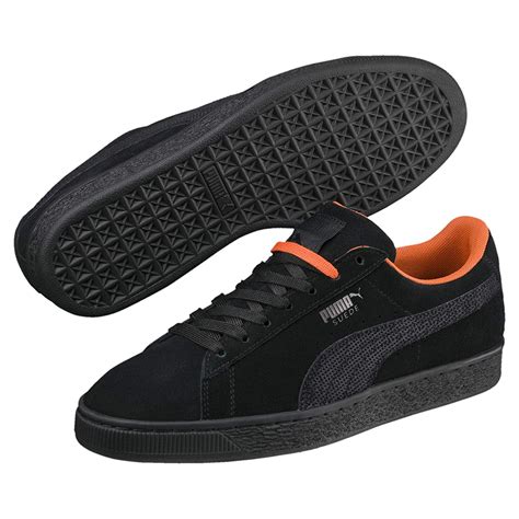 Puma 367424 02 Mens Suede Classic Tonal Nu Skool Black Sneaker 9 Dm