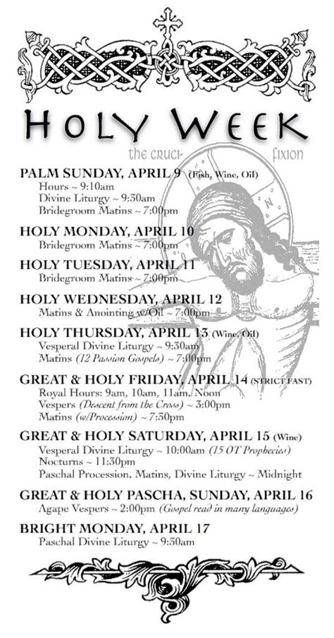 2023 Calendar Holy Week Get Calendar 2023 Update