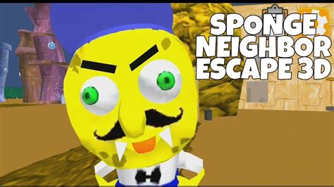 Sponge Neighbor Escape 3d Level 1 5 1 Youtube