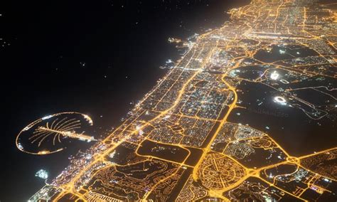 Amazing Aerial Photos And Video Of Dubai At Night Things To Do Time