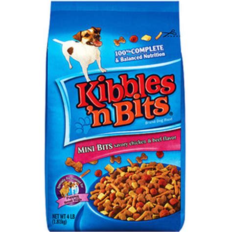 Kibbles 'n bits dog food is made by del monte, the fifth largest manufacturing concern in the dog food market. Kibbles & Bits Mini Bits Dry Dog Food 112240 Reviews ...
