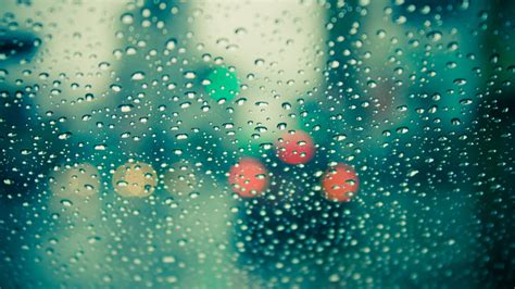 1920x1080 1920x1080 Photo Glass Colors Drops Rain Bokeh Window