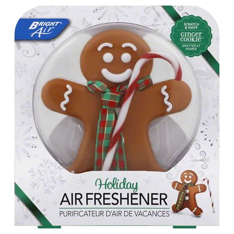 Bright Air Ginger Cookie Holiday Air Freshener Shop Air Fresheners