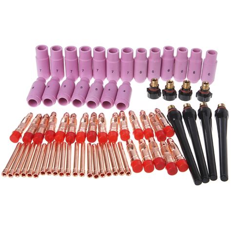 68 Pcs TIG Torch Consumables Accessories KIT For Welding PTA DB SR WP