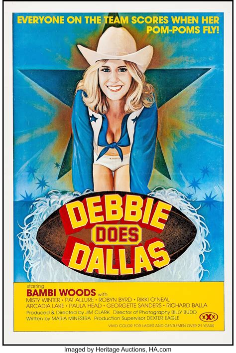 Debbie Does Dallas Vintage Movie Poster Re Print Etsy