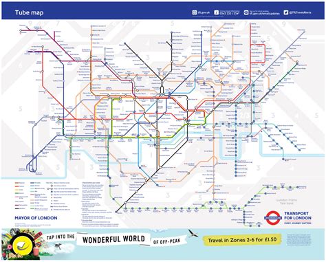 London Underground Releases A New Tube Map Last Train