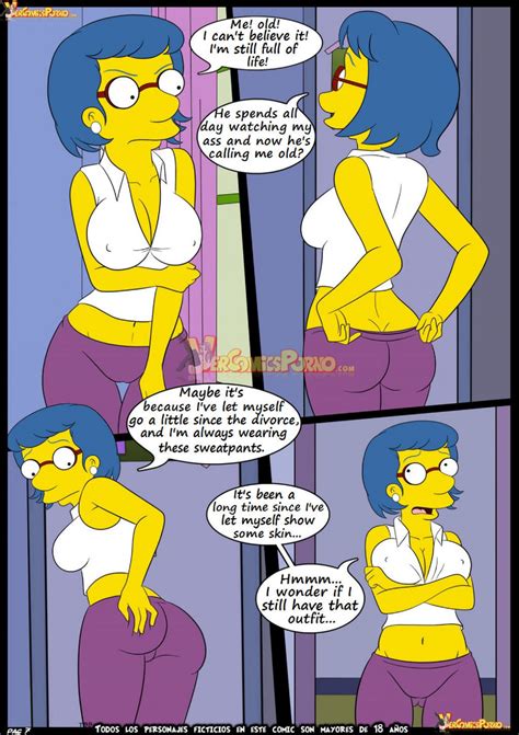 Old Habits The Simpsons Porn Parody Comics By Croc Sex Comics