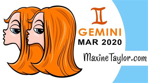 Gemini March 2020 Astrology Horoscope Forecast Youtube