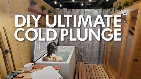 Diy Ultimate Cold Plunge How To Ice Bath Wim Hof Style Cold Therapy