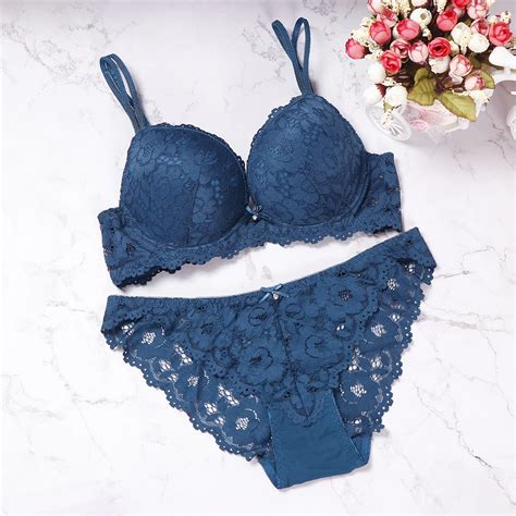 2019 bra set push up sujetador lace bra brief sets plus size women underwear sexy lingerie set