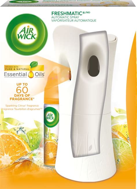 Airwick Freshmatic Air Freshener Automatic Spray Kit Sparkling Citrus