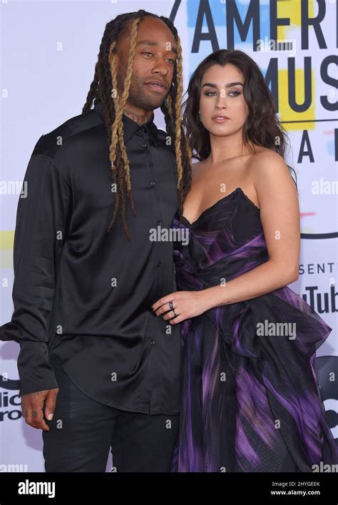 Ty Dolla Sign And Lauren Jauregui At The 2018 American Music Awards Held At The Microsoft