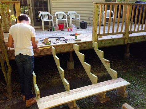 Premade stair stringers carlislerccar club premade stair stringers carlislerccar club 21. Building Deck Stairs Pre Made Stringers Landscape - Get in ...