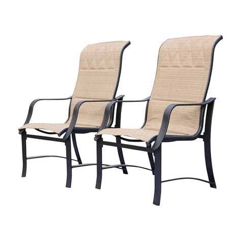 Sling Patio Chair Navona Tan Sling Patio Chair Fcs00015j The Home Depot You Will Find A