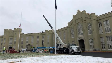 Virginia Military Institute Removes Statue Of Confederate General