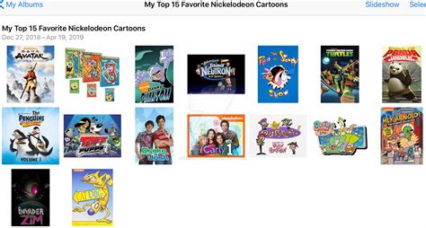My Top 15 Favorite Nickelodeon Shows By D34dp00lf4n On Deviantart