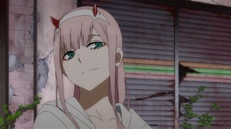 My Favorite Zero Two Picture With Some Aesthetic Editing Isnt She Adorable Darlinginthefranxx